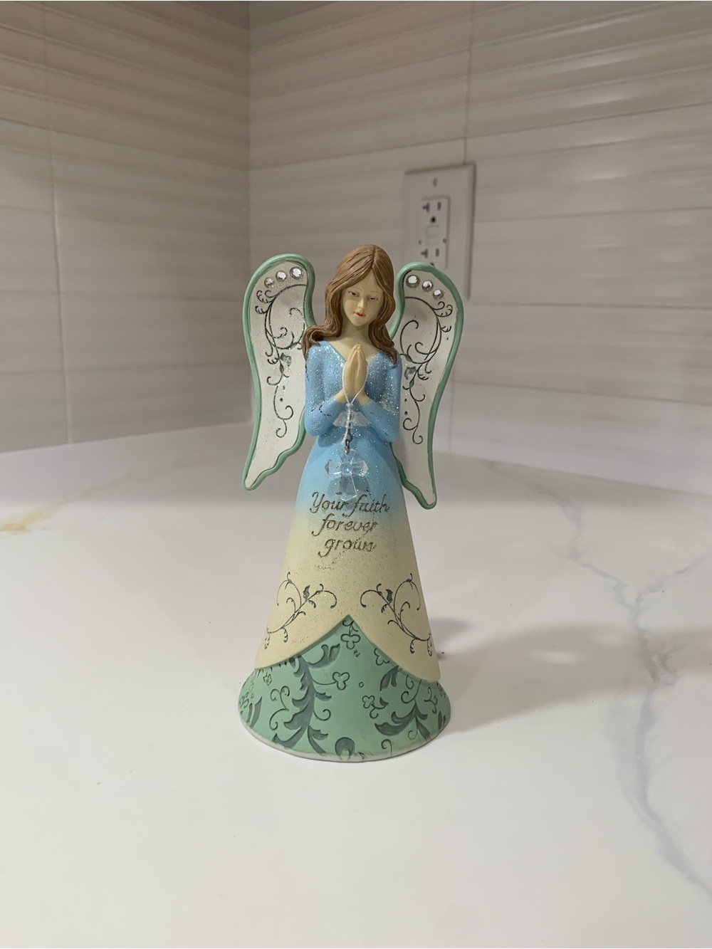 Precious Moments Faithful Angel Figurine